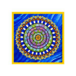 achyutam mandala print copy without frame