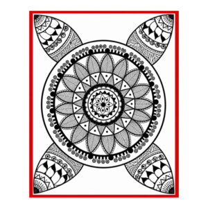 Trailblazer Recruit mystic mandala print copy without frame