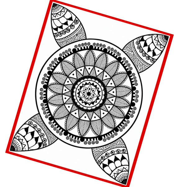 mystic mandala print copy without frame1