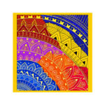 vrinda mandala print copy without frame